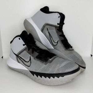 Nike Kyrie Flytrap 4 Men's Pre-owned Wolf Gray/Black Basketball Sneakers - sz. 8